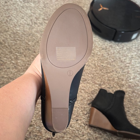 Maurices Sleek Black Ankle Boots - Picture 4 of 8